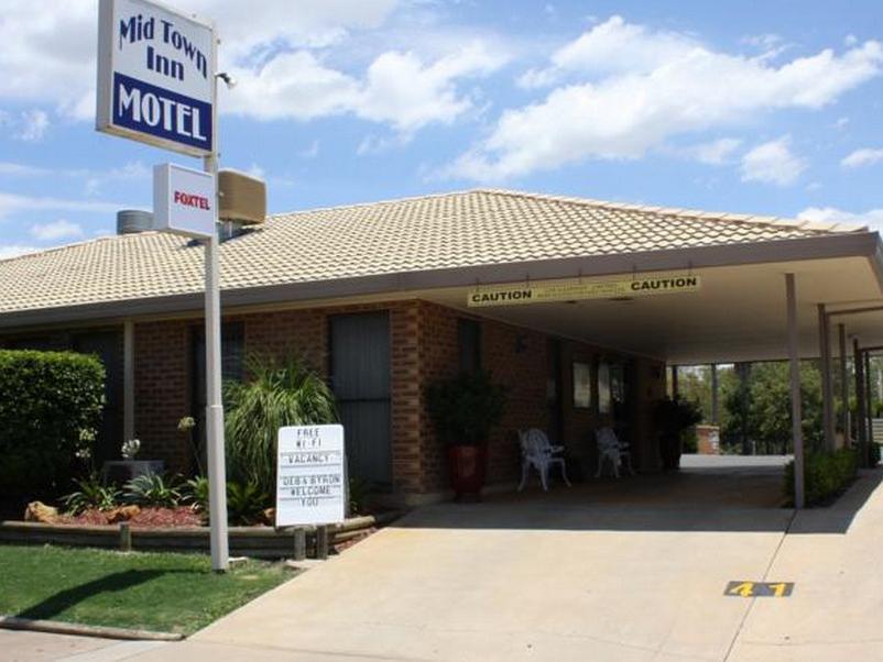 Mid Town Inn Narrabri Exteriér fotografie
