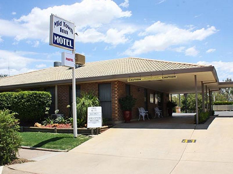 Mid Town Inn Narrabri Exteriér fotografie
